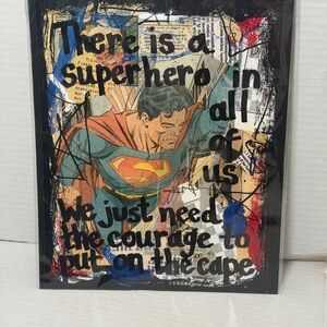 Lexicon of Love Music Art Superman Comic Book Art